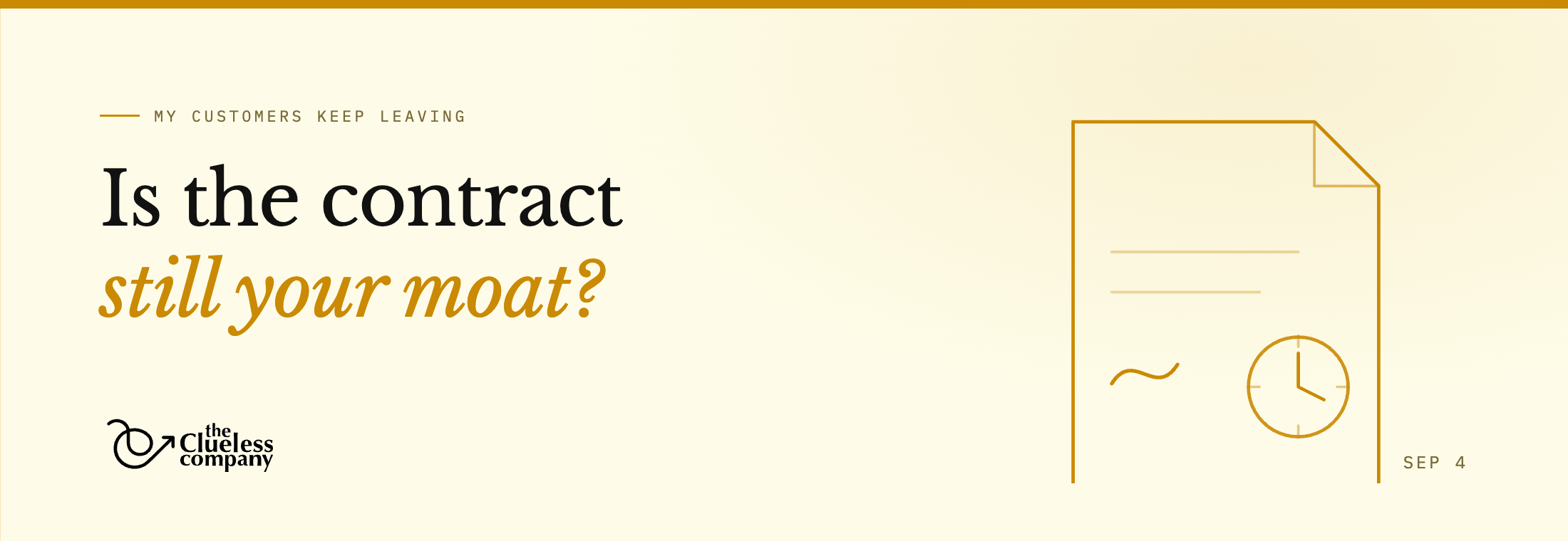 how the contract stopped being the moat